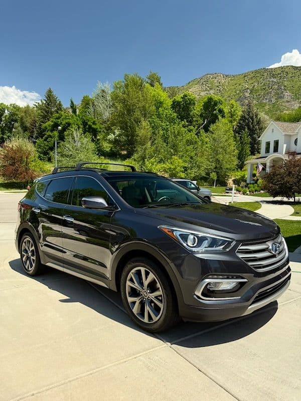 Hyundai Santa Fe Sparkles with Expert Detailing in Provo image